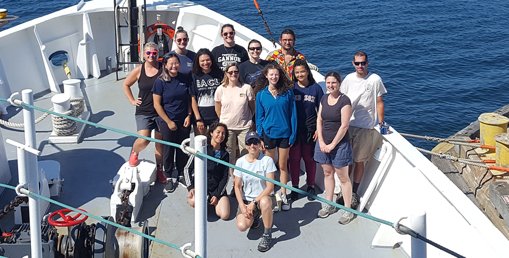 EN687 Summer Transect 2022 group photo