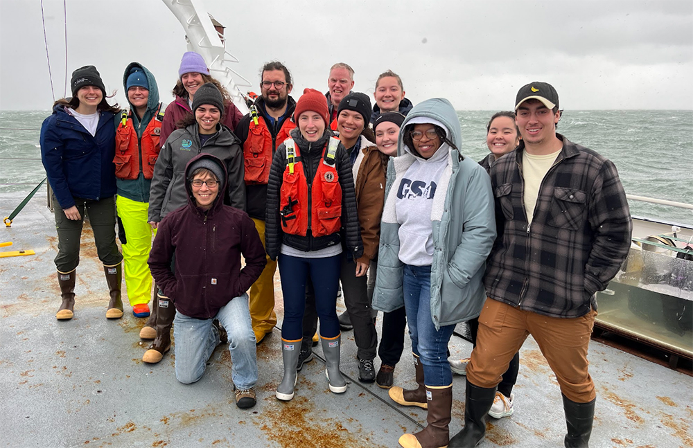 EN695 Winter Transect 2023 group photo