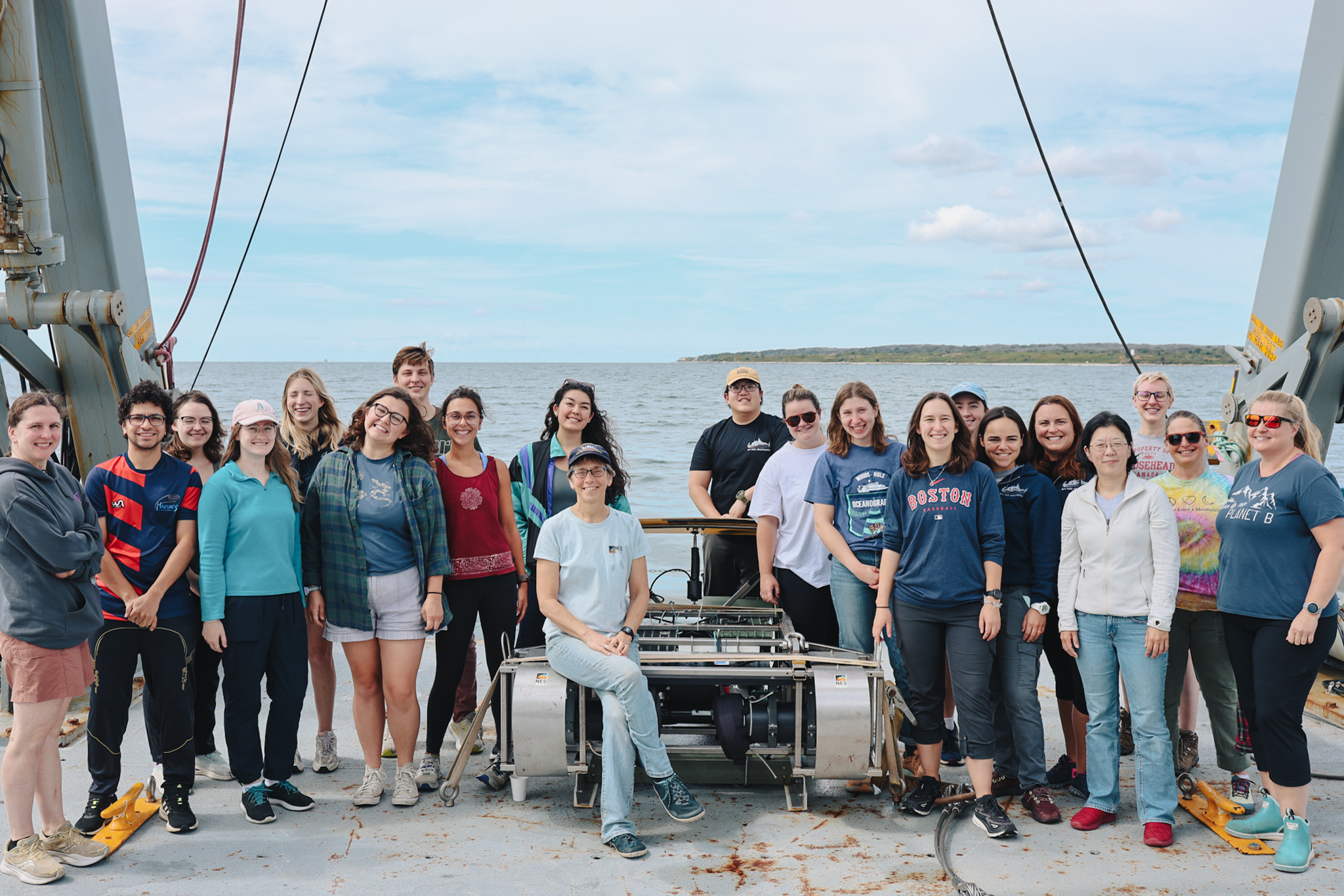 Summer transect cruise crew 2025
